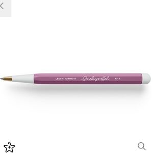 2 Drehgriffel Nr. 1, Dusty Rose - Gelpen with black ink